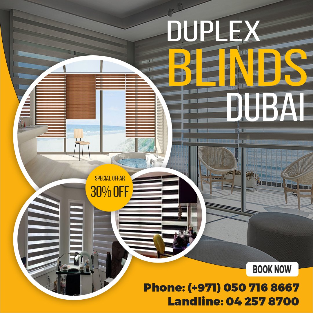 duplex blinds dubai