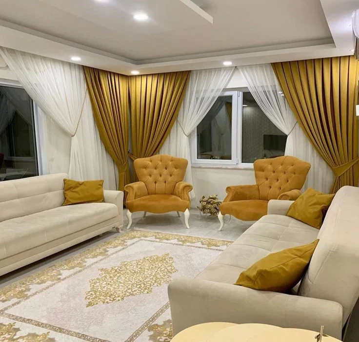 Luxury custom made window curtains
