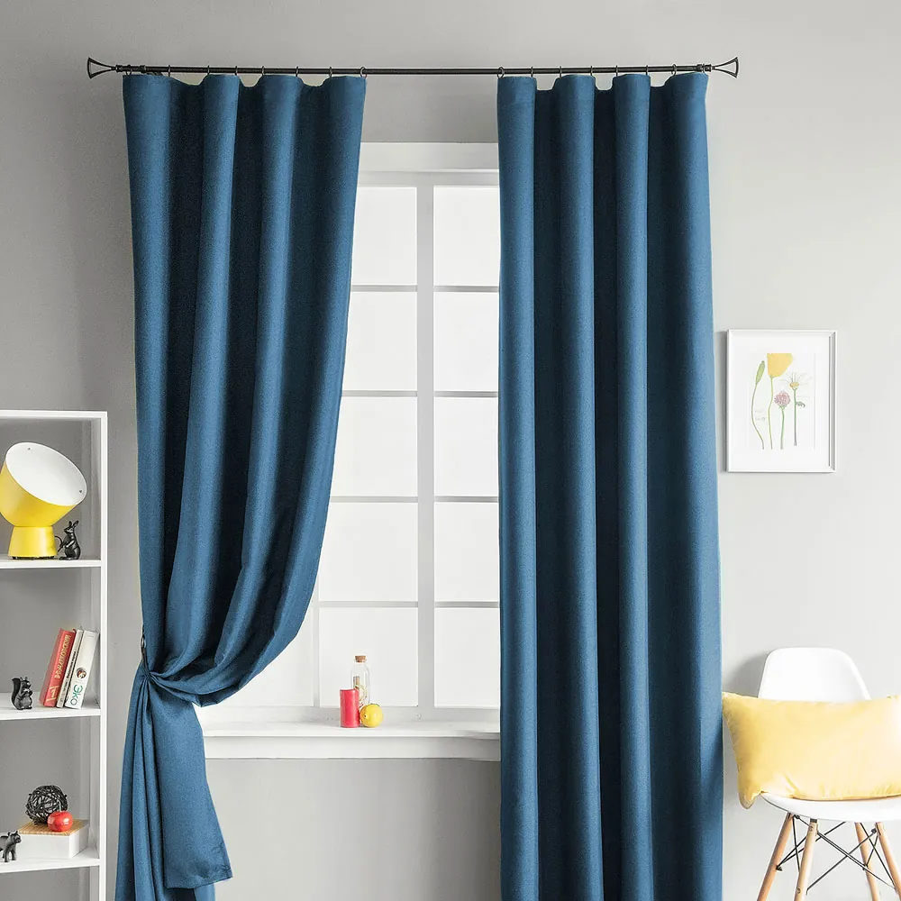 Silk Curtain Hang in a window