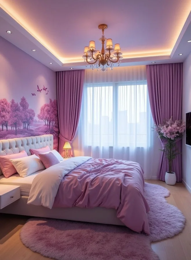 Stylish bedroom curtain design for cozy interiors