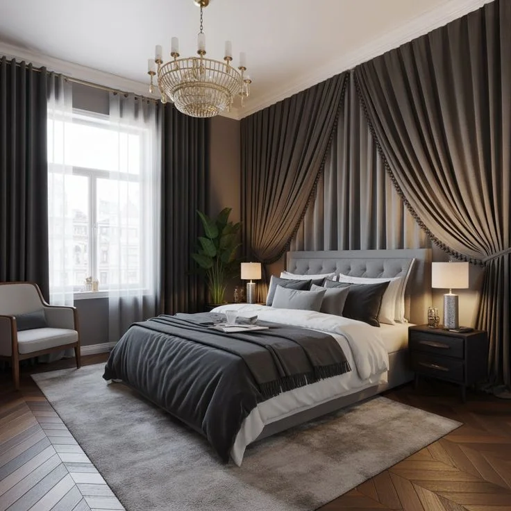 bedroom curtains perfect for modern apartments